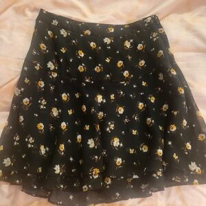 Floral Skirt size Medium